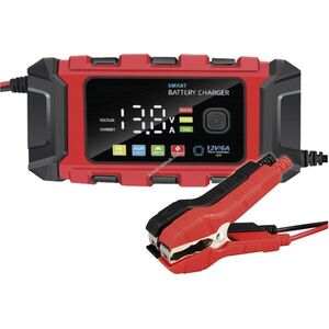 Kraftmax BC-360 autós akku/elem töltő 12V 6A 3-lépcsős LCD kép