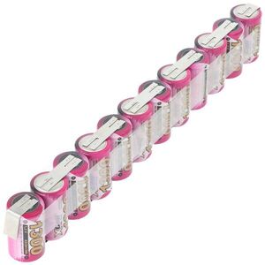 Helyettesítő akkupakk 14, 4V 1300mAh 12x2/3A modellépítő NiMH kép