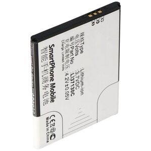Helyettesítő akku Hisense T912 Li37130C 3, 7V 1450mAh mobiltelefon Li-Ion kép