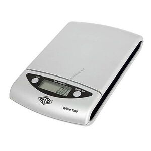 WEDO Precíziós mérleg Optimo 1000 1kg 0, 5g ezüst 4x1, 5V LR03 (AAA) kép