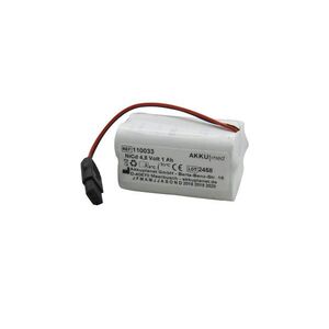 Helyettesítő akku Hellige (GE) Tonoport II/III/IV 4, 8V 1Ah orvostechnikai NC kép