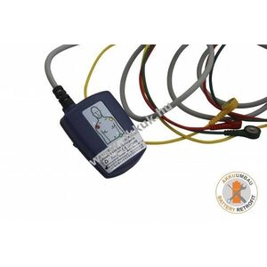 Helyettesítő akku Laerdal Philips EKG kábel M3874A 3V lítium kép