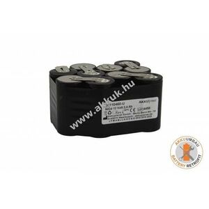 NC akku átalakítás orvostechnikai Artema Innomed Medical Cardio Aid 200B R-2003-1 12V 2, 4Ah NiCd kép