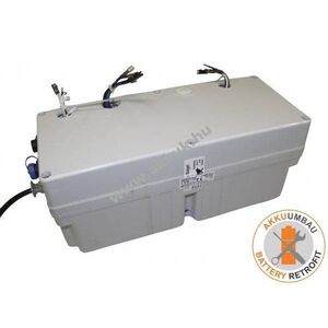 Völker S961-2W orvostechnikai 24V 3, 4Ah akku átalakítás ólom kép