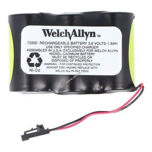 Eredeti Welch Allyn NC 72250 orvostechnikai akku kép