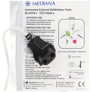 Eredeti Mediana A10 PADS-A A0256-1 defibrillátor elektródák 1 pár orvostechnikai kép
