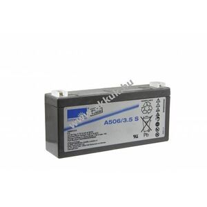 Helyettesítő akku Fresenius MCM ProGramm II orvostechnikai ólom akku 6V 3500mAh kép