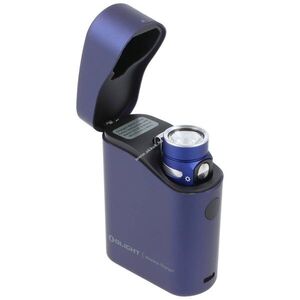 Olight Baton 4 Premium Edition királykék LED zseblámpa töltőtokkal 1300lm kép