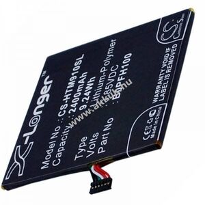 Helyettesítő akku mobiltelefon HTC Desire Eye 35H00234-00M B0PFH100 3, 8V 2400mAh Li-Ion kép