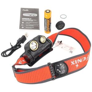 Fenix HM65R újratölthető LED fejlámpa max.1300lm USB-C töltés ARB-L18-3500 akku kép