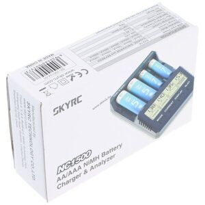 SkyRC NC1500 intelligens töltő AA Mignon ceruza AAA Micro 4x független csatorna LCD NiMH/NiCd kép