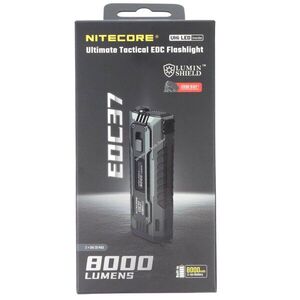 Nitecore EDC37 taktikai LED zseblámpa 8000lm 8000mAh akku Li-Ion kép