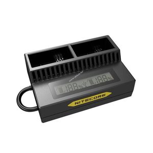 Nitecore UGP3 USB töltő GoPro HERO3/3+ akkukhoz LCD kijelző kép
