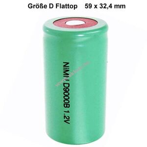 XCell X9000HD ipari D (góliát) akku 1, 2V 9000mAh NiMH kép