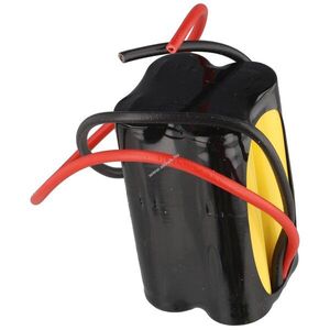 Helyettesítő akku 4, 8V 800mAh AA (ceruza) vészvilágítás 20cm kábel NiCd kép