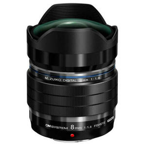 OM SYSTEM M Zuiko Digital ED 8mm F1: 1.8 Fisheye PRO (V335340BW000) kép