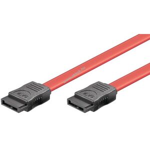 Goobay SATA adatkábel L-típusú - L-típusú 0, 5m 1, 5Gbit/s/3Gbit/s piros kép