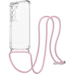 AlzaGuard Luxe Lanyard Case Xiaomi Redmi 15 rózsaszín tok kép