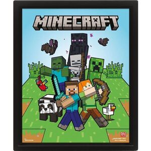 Minecraft: Characters - 3D obraz kép