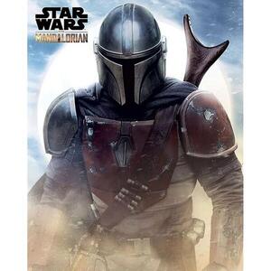 Star Wars The Mandalorian: In The Sand 40 × 50 cm kép