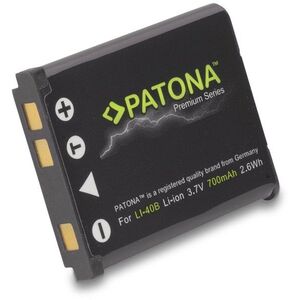 PATONA Olympus Li-40B/Li-42B kompatibilis, 700 mAh, Li-Ion Premium, FUJI NP-45 kép