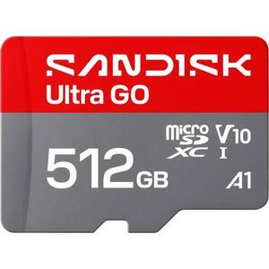 microSDXC Ultra GO 512GB C10/V10/A1/UHS-1 (SDSQUGN-512G-GN6MN) kép