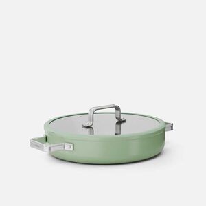 FABINI Meda 5.0 Standard tálaló tegame serpenyő, 28cm, zsályazöld kép