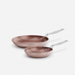 FABINI sada pánví Meda 5.0 Pro 20 cm + 26 cm, 2 díly, broskvově růžová kép