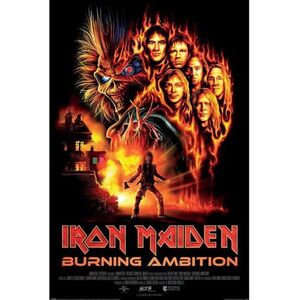 Iron Maiden: Burning ambition - plakát kép