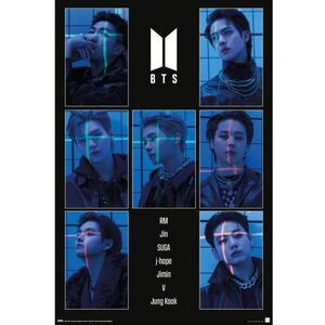 BTS: Band members' names - poszter kép