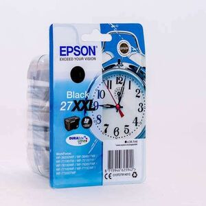 Epson 27XXL T2791 Black tintapatron eredeti C13T27914012 Ébresztőóra kép