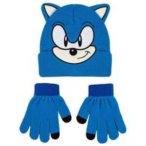 Sonic The Hedgehog: Face - dětský zimní set kép