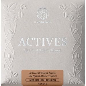 Knobloch ACTIVES Double Silver SN Nylon Medium-High Tension 34.0 kép