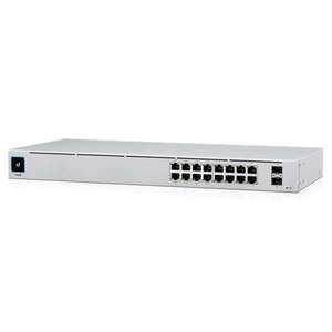 UBiQUiTi USW-16-POE Switch 16x1000Mbps (8xPOE+) + 2x1000Mbps SFP, ... kép