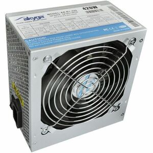 Akyga Basic AK-B1-420 ATX desktop Tápegység 420W kép