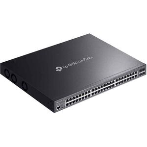 TP-Link Omada SG3452XMPP Managed L2+ Gigabit Ethernet PoE 1U Feke... kép