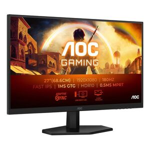 AOC 27" 27G42E FHD IPS 180Hz Gamer monitor kép
