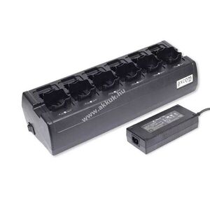 Axcom SM-LG66 6+6 állomásos rádió töltő SRH3800 SRH3900 adapterekkel kép