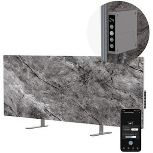 AENO GH6s Chytré Topení, infrared + konvekce, tvrzené sklo, LED displej, 700 W, Antique marble kép