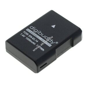 Helyettesítő akku digibuddy Nikon EN-EL14/EN-EL14a 7, 4V 1050mAh Li-Ion kép