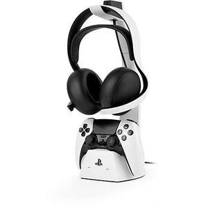 Nacon Charging Stand for PULSE Elite Headset and DualSense/DualSense Edge Controllers kép