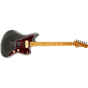JET Guitars JJ-350 Baritone Charcoal kép