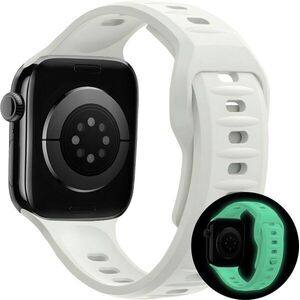 WOWME Glow Apple Watch 44mm / 45mm / 46mm / Ultra 49mm - white kép
