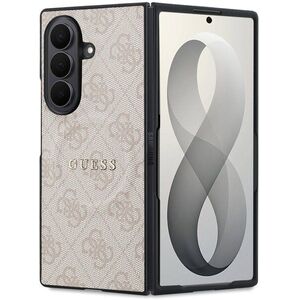 Guess PU Leather 4G Samsung Galaxy Z Fold 8 Ultra rózsaszín mágneses tok kép