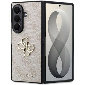 Guess PU 4G Metal Logo Samsung Galaxy Z Fold 8 Ultra rózsaszín tok kép