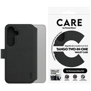 PanzerGlass CARE Tango 2in1 Wallet Samsung Galaxy S25 Qi tok kép