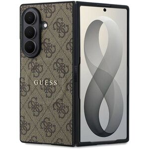 Guess PU Leather 4G Samsung Galaxy Z Fold 8 Ultra barna mágneses tok kép