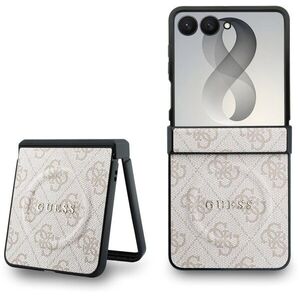 Guess PU Leather 4G Samsung Galaxy Z Flip 8 rózsaszín MagSafe tok kép