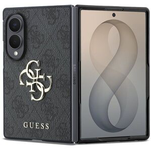 Guess PU 4G Metal Logo Samsung Galaxy Z Fold 8 szürke MagSafe tok kép
