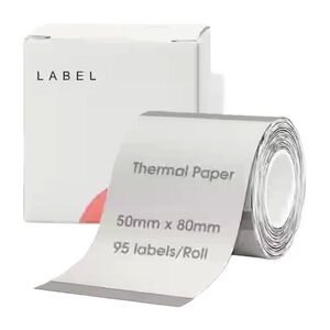 Niimbot TT címke 50x50mm, transparent, 150 db (3 tekercs) kép